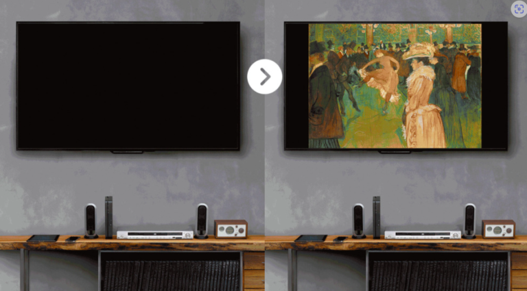 Transform your television into an extensive collection of over 500 digital paintings for a mere $40.